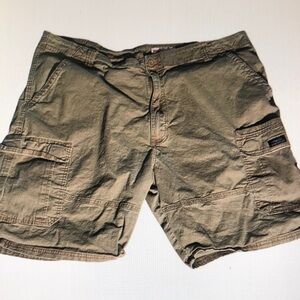 Men's Casual Tan Cargo Shorts
